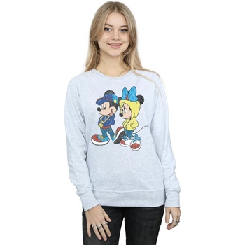 textil Mujer Sudaderas Disney Mickey And Minnie Mouse Pose Gris