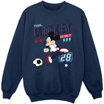 textil Niña Sudaderas Disney Mickey Mouse Team Mickey Football Azul
