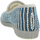 Zapatos Mujer Pantuflas Doctor Cutillas PANTUFLAS  FIGUERAS 380 Azul