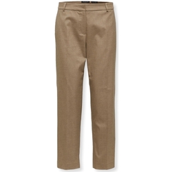 textil Mujer Pantalones Selected W Noos Ria Trousers - Camel Marrón