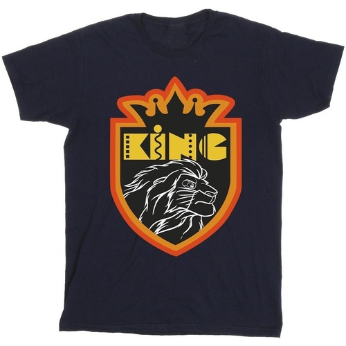 textil Niña Camisetas manga larga Disney The Lion King Crest Azul