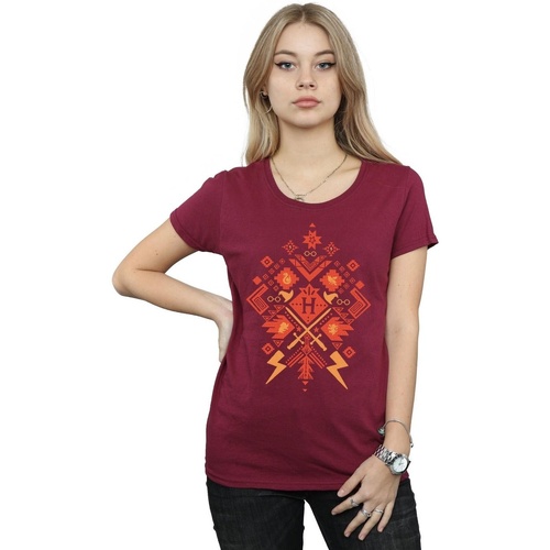 textil Mujer Camisetas manga larga Harry Potter BI23229 Multicolor