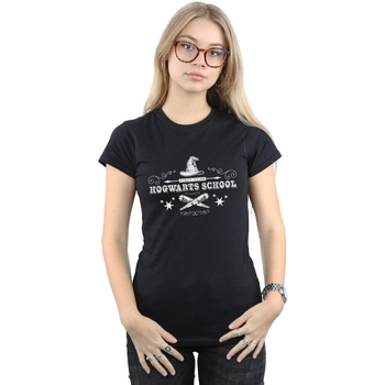 textil Mujer Camisetas manga larga Harry Potter BI23297 Negro