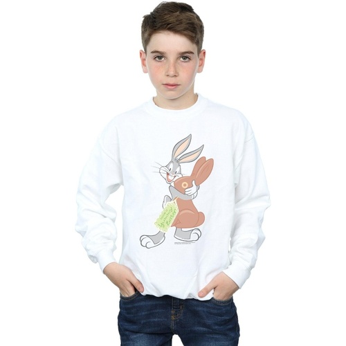 textil Niño Sudaderas Dessins Animés Bugs Bunny Yummy Easter Blanco