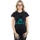 textil Mujer Camisetas manga larga Harry Potter Hogwarts Silhouette Negro