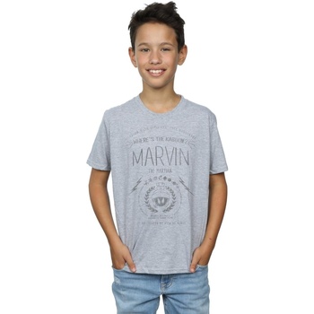 textil Niño Tops y Camisetas Dessins Animés Marvin The Martian Where's The Kaboom Gris
