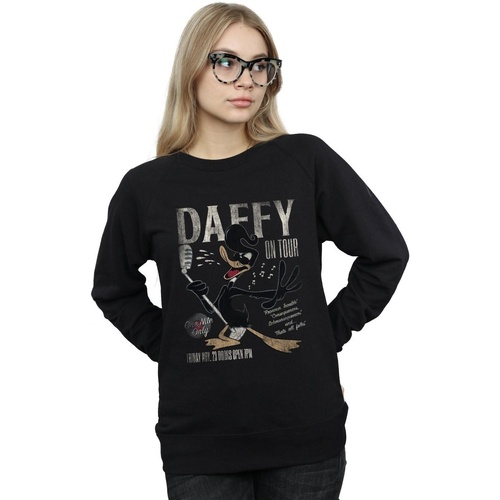 textil Mujer Sudaderas Dessins Animés Daffy Duck Concert Negro
