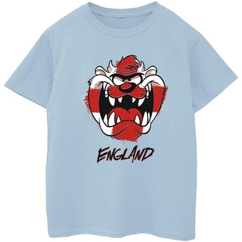 textil Niño Tops y Camisetas Dessins Animés Taz England Face Azul