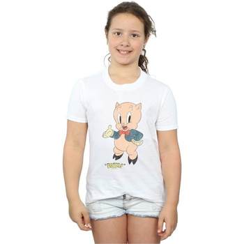 textil Niña Camisetas manga larga Dessins Animés BI24635 Blanco