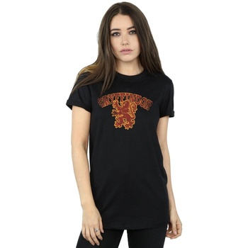 textil Mujer Camisetas manga larga Harry Potter Gryffindor Sport Emblem Negro