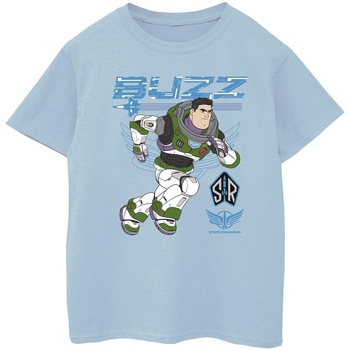 textil Niña Camisetas manga larga Disney Lightyear Buzz Run To Action Azul