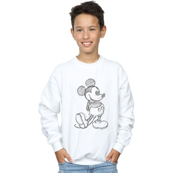 textil Niño Sudaderas Disney Mickey Mouse Sketch Kick Blanco