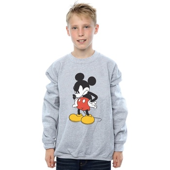 textil Niño Sudaderas Disney Mickey Mouse Angry Look Down Gris