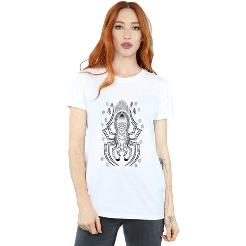 textil Mujer Camisetas manga larga Harry Potter Aragog Line Art Blanco