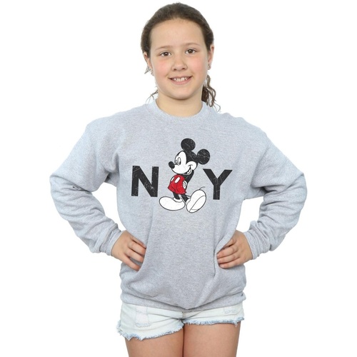 textil Niña Sudaderas Disney Mickey Mouse NY Gris