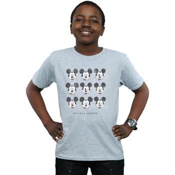 textil Niño Camisetas manga corta Disney Mickey Mouse Wink And Smile Gris