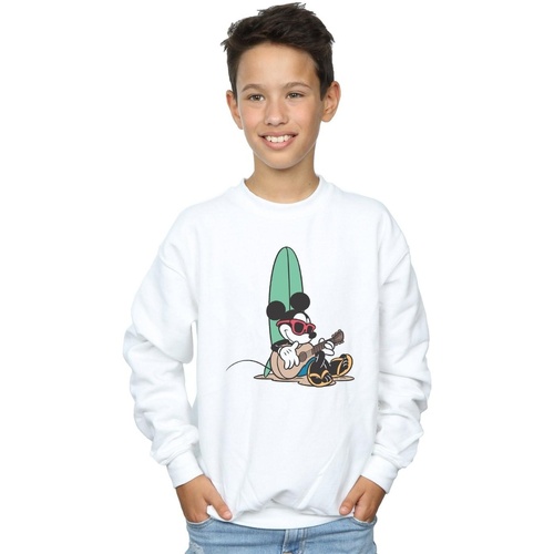 textil Niño Sudaderas Disney Mickey Mouse Surf And Chill Blanco
