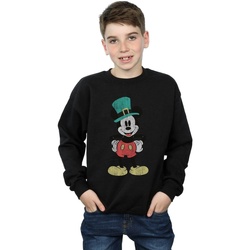 textil Niño Sudaderas Disney Mickey Mouse Leprechaun Hat Negro