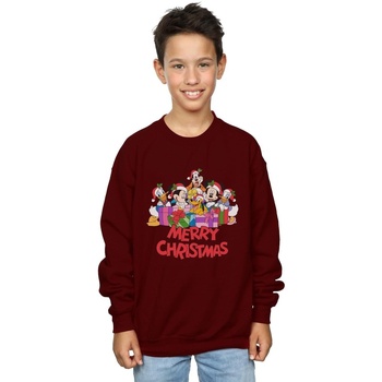textil Niño Sudaderas Disney Mickey Mouse And Friends Christmas Multicolor