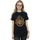 textil Mujer Camisetas manga larga Harry Potter Hogwarts Crest Gold Ink Negro