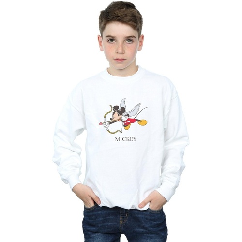 textil Niño Sudaderas Disney Mickey Mouse Love Cherub Blanco