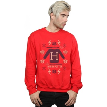 textil Hombre Sudaderas Harry Potter Christmas Knit Rojo