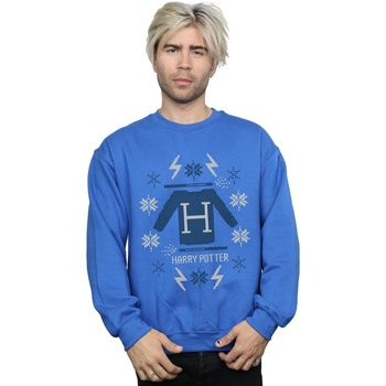 textil Hombre Sudaderas Harry Potter Christmas Knit Azul