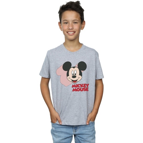 textil Niño Camisetas manga corta Disney Mickey Mouse Move Gris