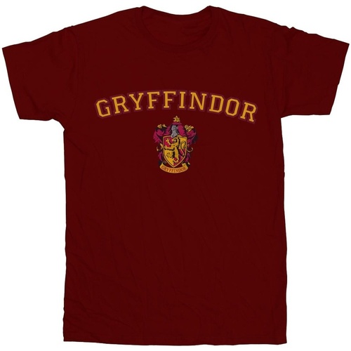 textil Mujer Camisetas manga larga Harry Potter Gryffindor Crest Multicolor