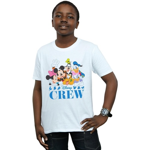 textil Niño Camisetas manga corta Disney Mickey Mouse  Friends Blanco