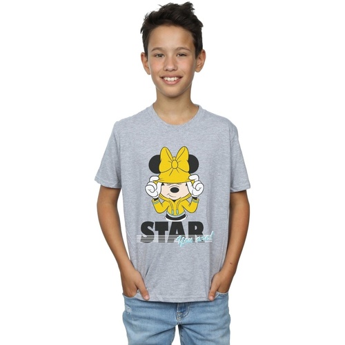 textil Niño Tops y Camisetas Disney Mickey Mouse Star You Are Gris