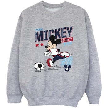 textil Niño Sudaderas Disney Mickey Mouse Team Mickey Football Gris