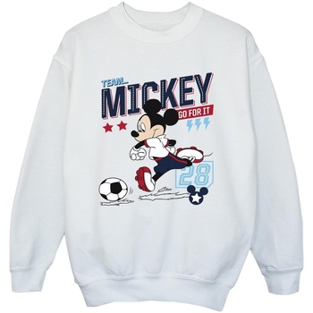 textil Niño Sudaderas Disney Mickey Mouse Team Mickey Football Blanco