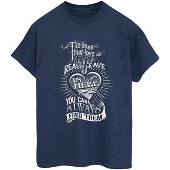 textil Mujer Camisetas manga larga Harry Potter The Ones That Love Us Azul