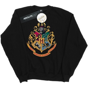 textil Hombre Sudaderas Harry Potter Hogwarts Crest Gold Ink Negro