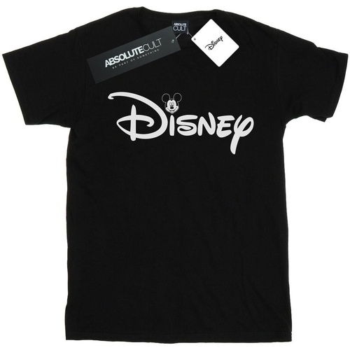 textil Niño Camisetas manga corta Disney Mickey Mouse Head Logo Negro