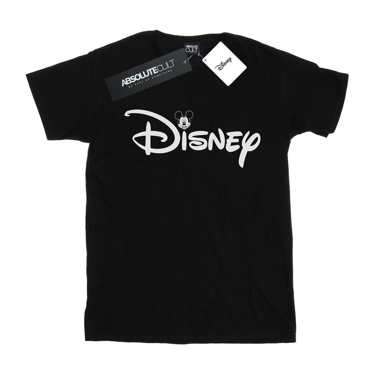 textil Niño Camisetas manga corta Disney Mickey Mouse Head Logo Negro