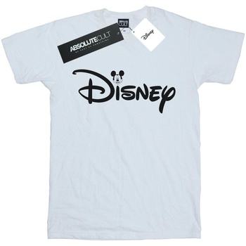 textil Niño Camisetas manga corta Disney Mickey Mouse Head Logo Blanco