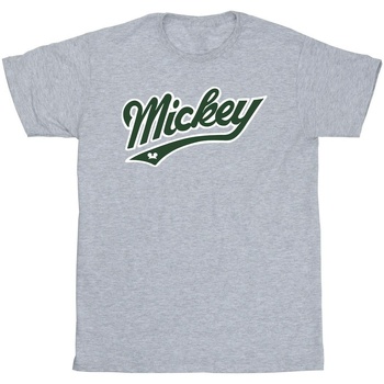 textil Niño Camisetas manga corta Disney Mickey Mouse Bold Gris