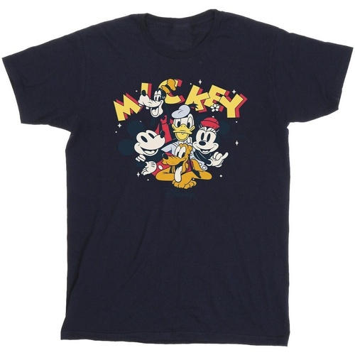 textil Niño Camisetas manga corta Disney Mickey Mouse Group Azul