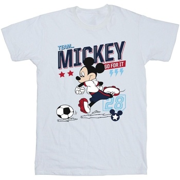 textil Niño Camisetas manga corta Disney  Blanco