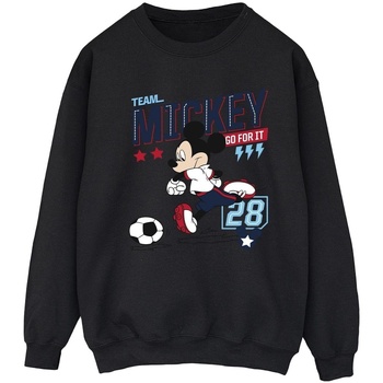 textil Mujer Sudaderas Disney Mickey Mouse Team Mickey Football Negro