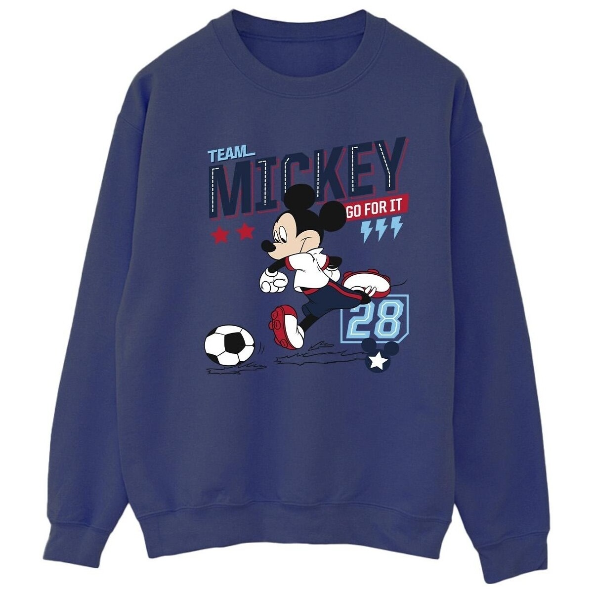 textil Mujer Sudaderas Disney Mickey Mouse Team Mickey Football Azul