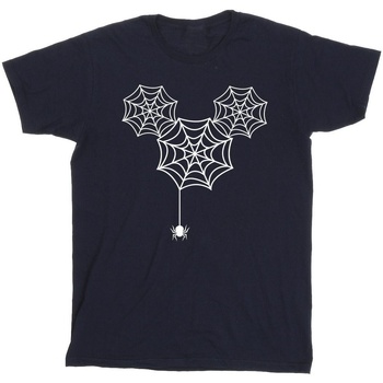 textil Niño Camisetas manga corta Disney Mickey Mouse Spider Web Head Azul