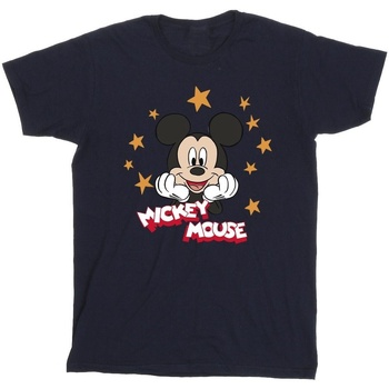 textil Niño Camisetas manga corta Disney Mickey Mouse Stars Azul