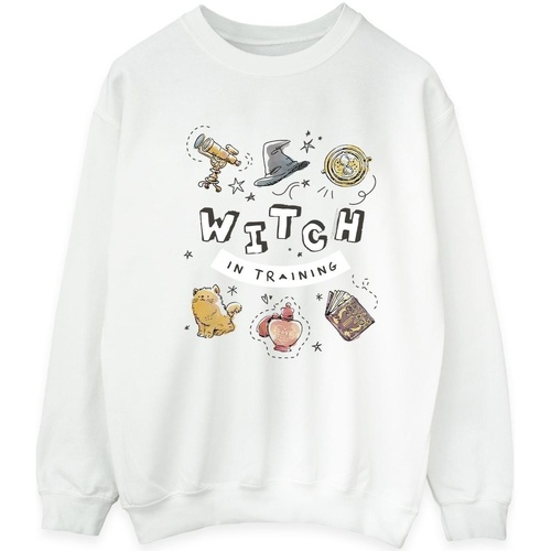 textil Hombre Sudaderas Harry Potter Witch In Training Blanco