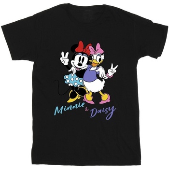 textil Niño Camisetas manga corta Disney Minnie Mouse And Daisy Negro