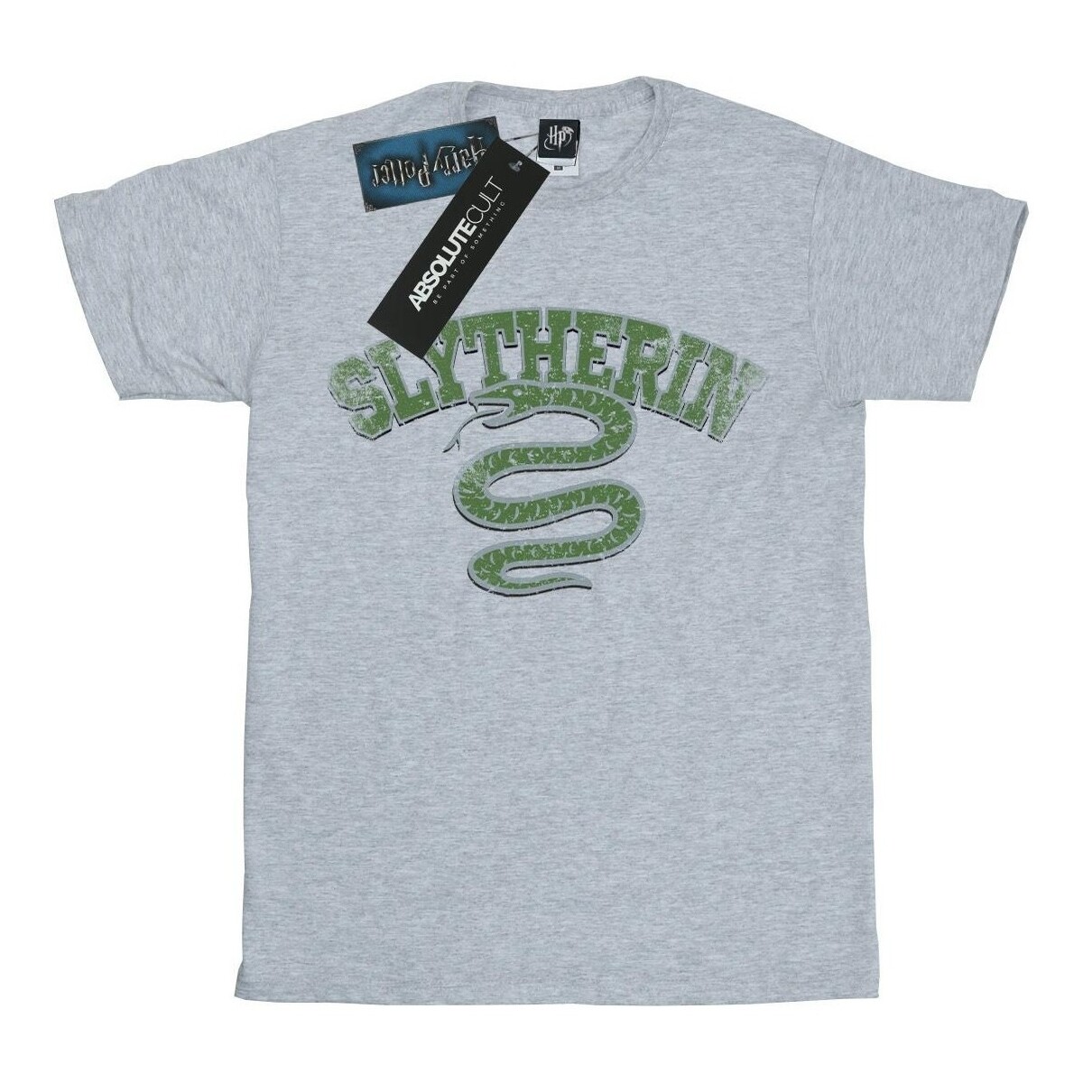 textil Hombre Camisetas manga larga Harry Potter Slytherin Sport Emblem Gris