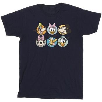 textil Niño Camisetas manga corta Disney Mickey Mouse And Friends Faces Azul