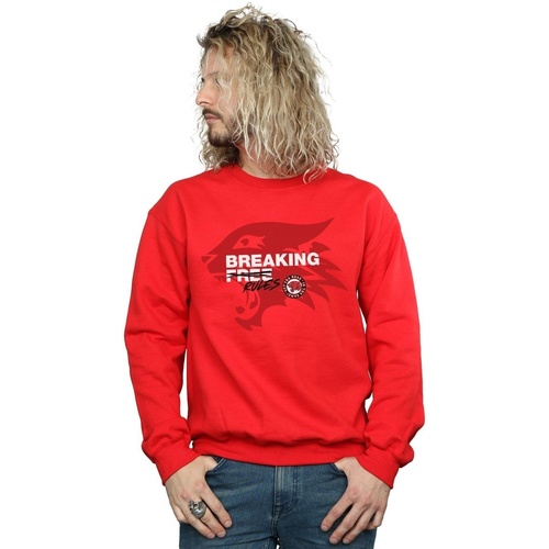 textil Hombre Sudaderas Disney High School Musical The Musical Breaking Rules Rojo